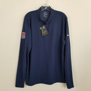 Nike Dri Fit Pullover Shirt Sports Radio 680 93.7 FM The Fan Large NWT